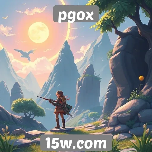 experiência de jogo imersiva no site pgox